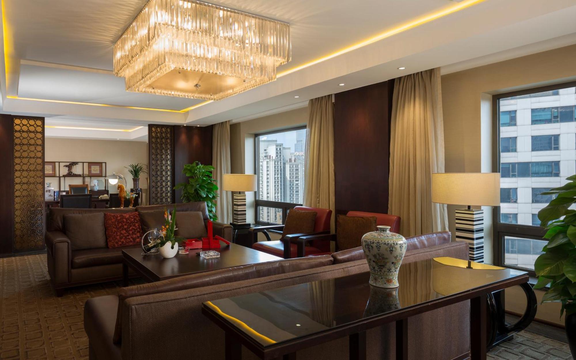 Jinling Hotel Nanking Buitenkant foto